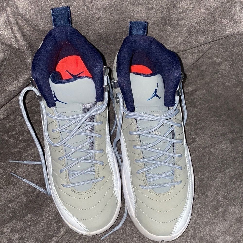 Nike Air Jordan 12 Retro Wolf Grey-University Blue